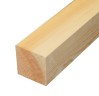 Брусок цельный строганный лиственница 45*45 мм, сорт С